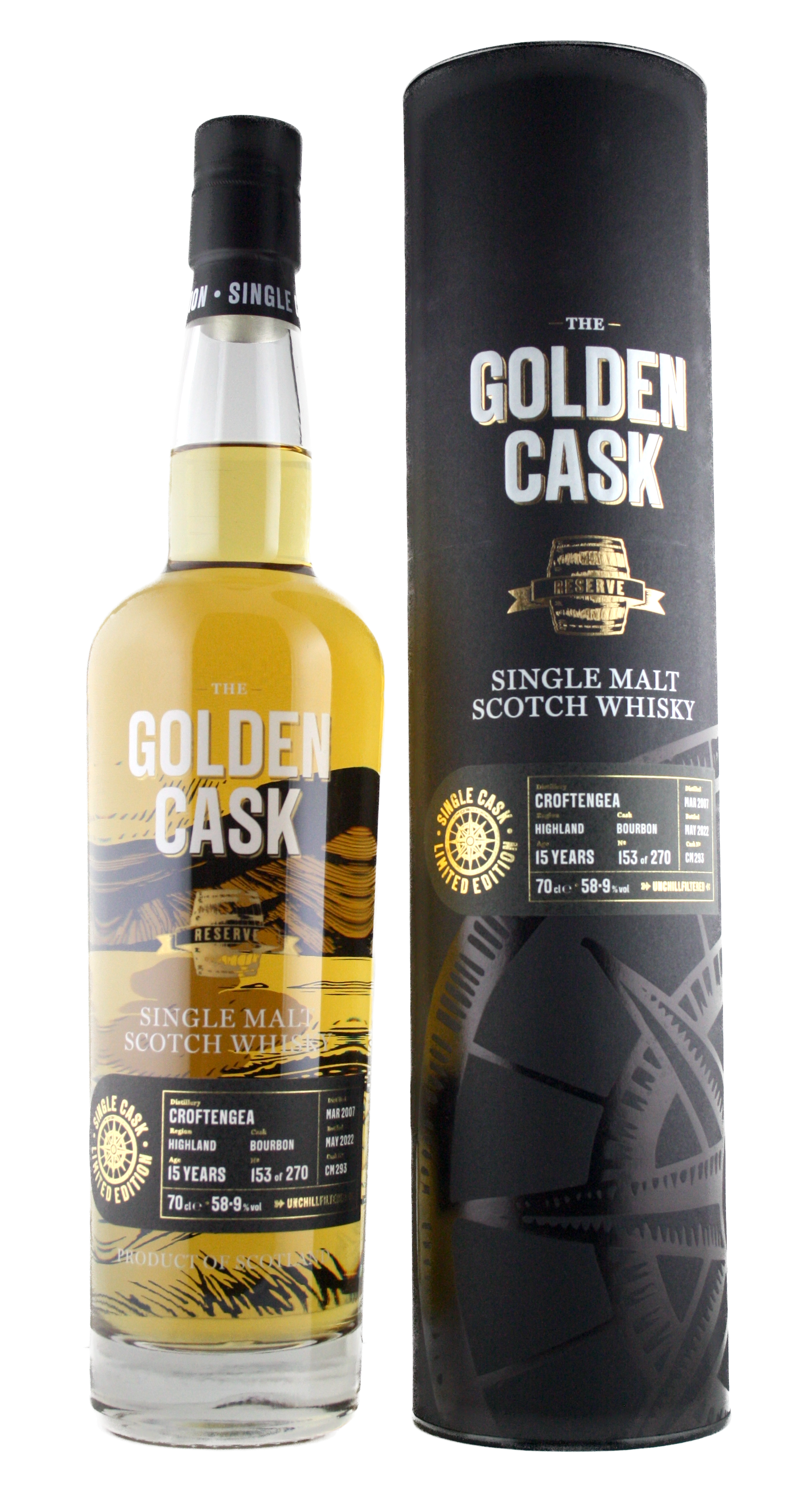 The Golden Cask Croftengea 15 Years