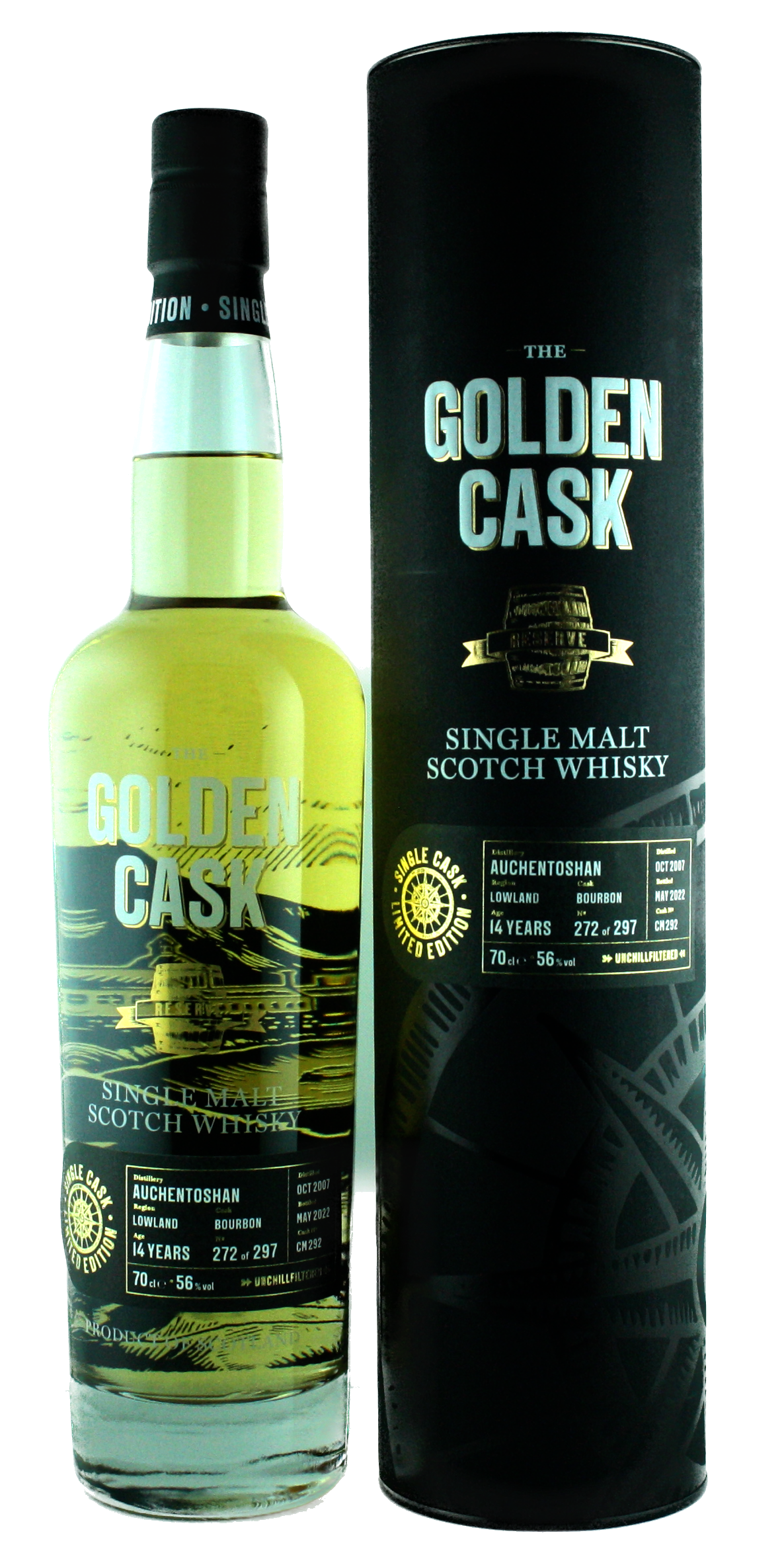 The Golden Cask Auchentoshan 14 Years