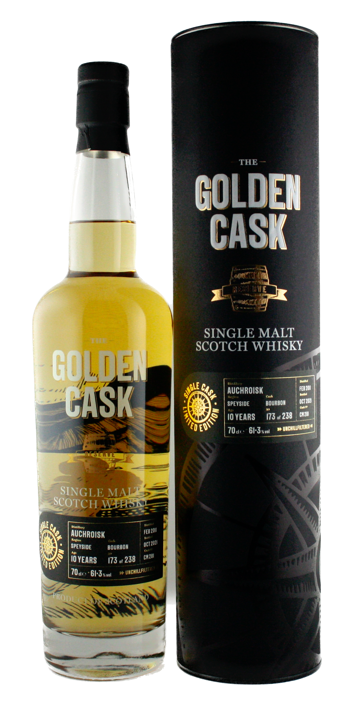 The Golden Cask Auchroisk 10 Years