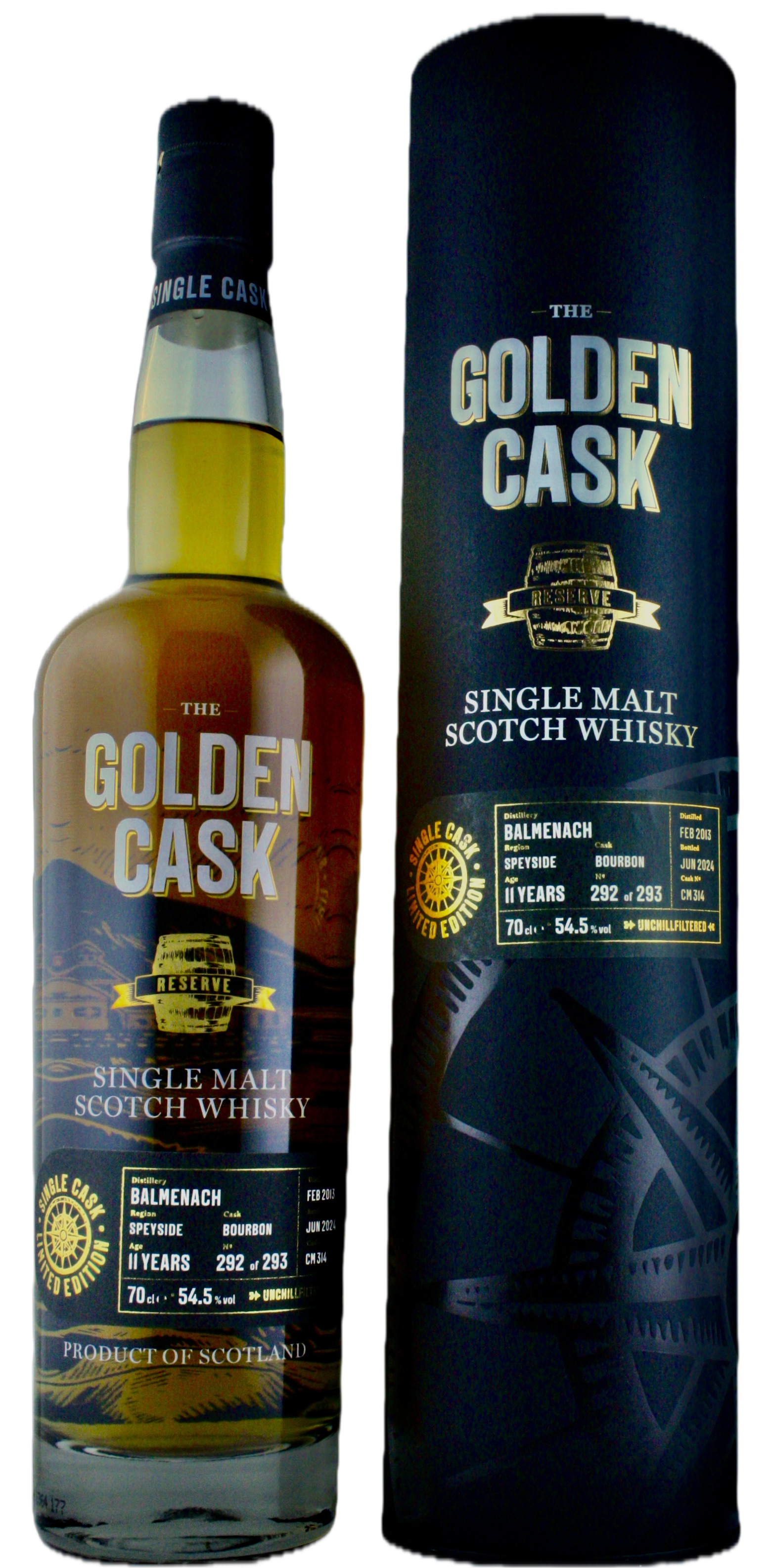 The Golden Cask Balmenach 11 Years