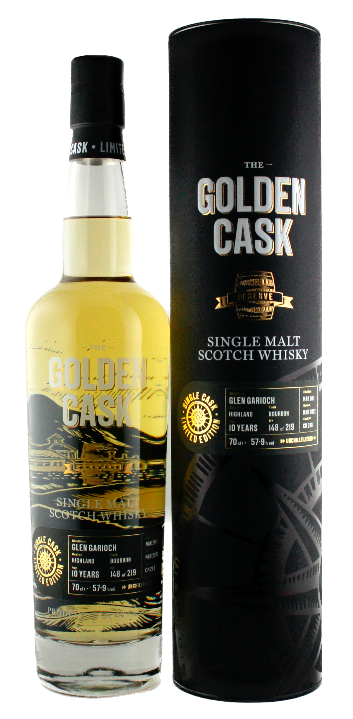 The Golden Cask Glen Garioch 10 Years